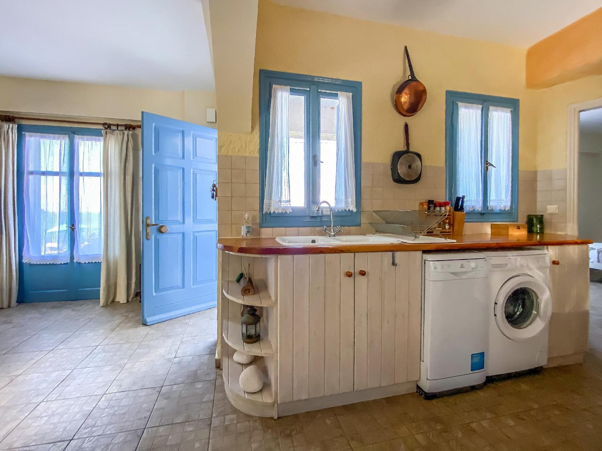 Kyparissis Beach Houses Skala Mistegnon エクステリア 写真