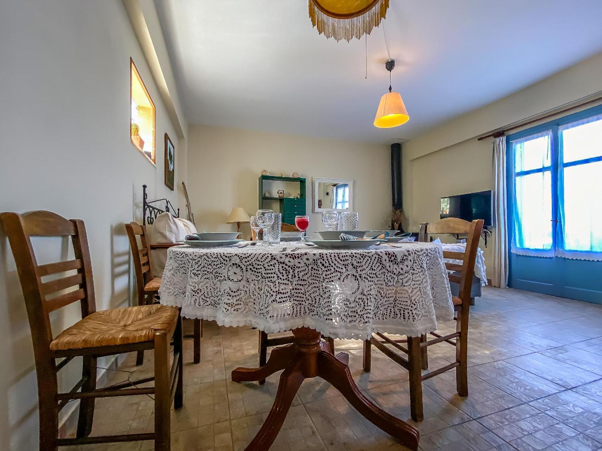Kyparissis Beach Houses Skala Mistegnon エクステリア 写真